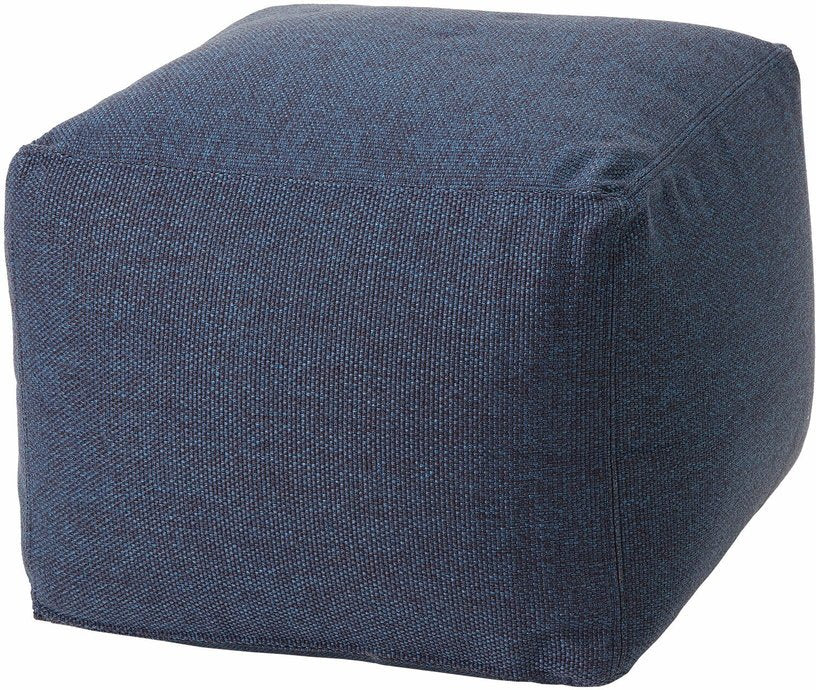 Pouf d'extérieur 50 x 50 cm bleu Archimede - Meme Design - The Cool Republic