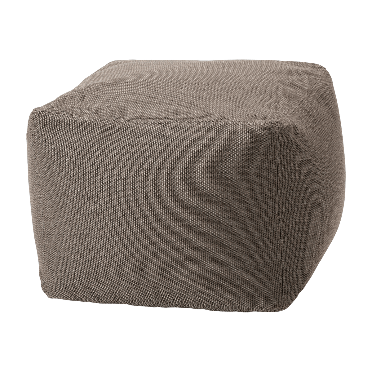 Pouf d'extérieur 50 x 50 cm gris anthracite Archimede - Meme Design - The Cool Republic