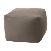Pouf d'extérieur 50 x 50 cm gris anthracite Archimede - Meme Design - The Cool Republic