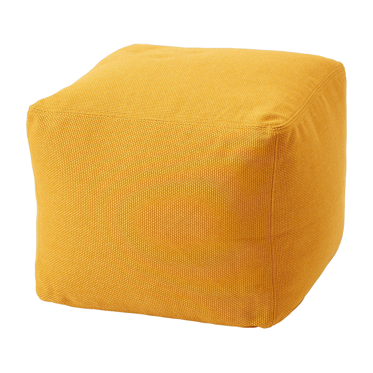 Pouf d'extérieur 50 x 50 cm jaune Archimede - Meme Design - The Cool Republic