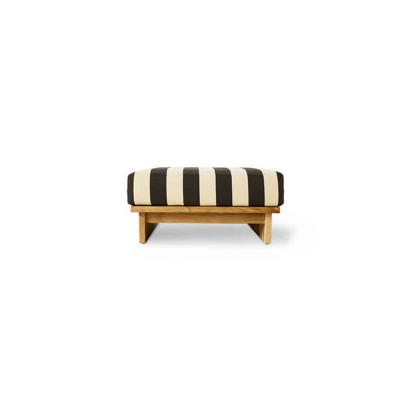 Pouf d'extérieur en teck 88x38cm Hocker - HKliving - The Cool Republic