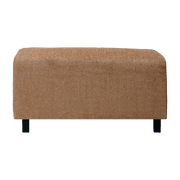 Pouf en coton camel Camphor - House Doctor - The Cool Republic