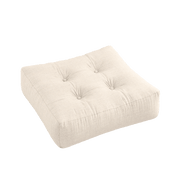 Pouf en coton et lin 70x22cm More - Karup Design - The Cool Republic