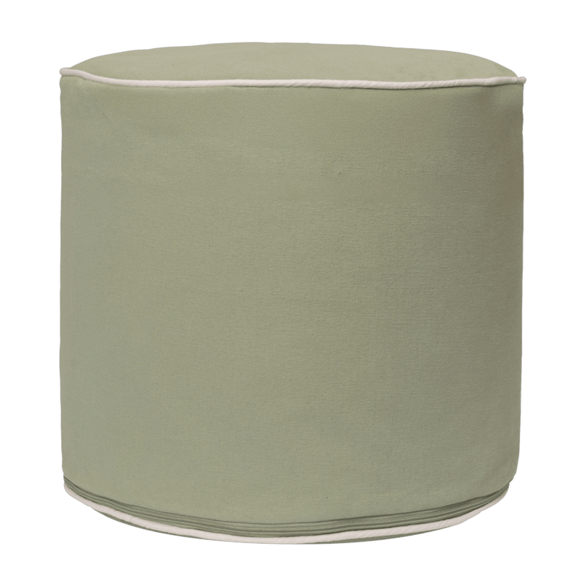 Pouf en coton organique vert pomme 34x40cm Billow - Ferm living - The Cool Republic
