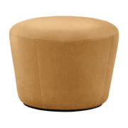 Pouf en cuir Cognac Naïve - Emko - The Cool Republic