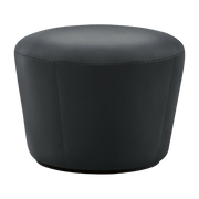 Pouf en cuir noir Naïve - Emko - The Cool Republic