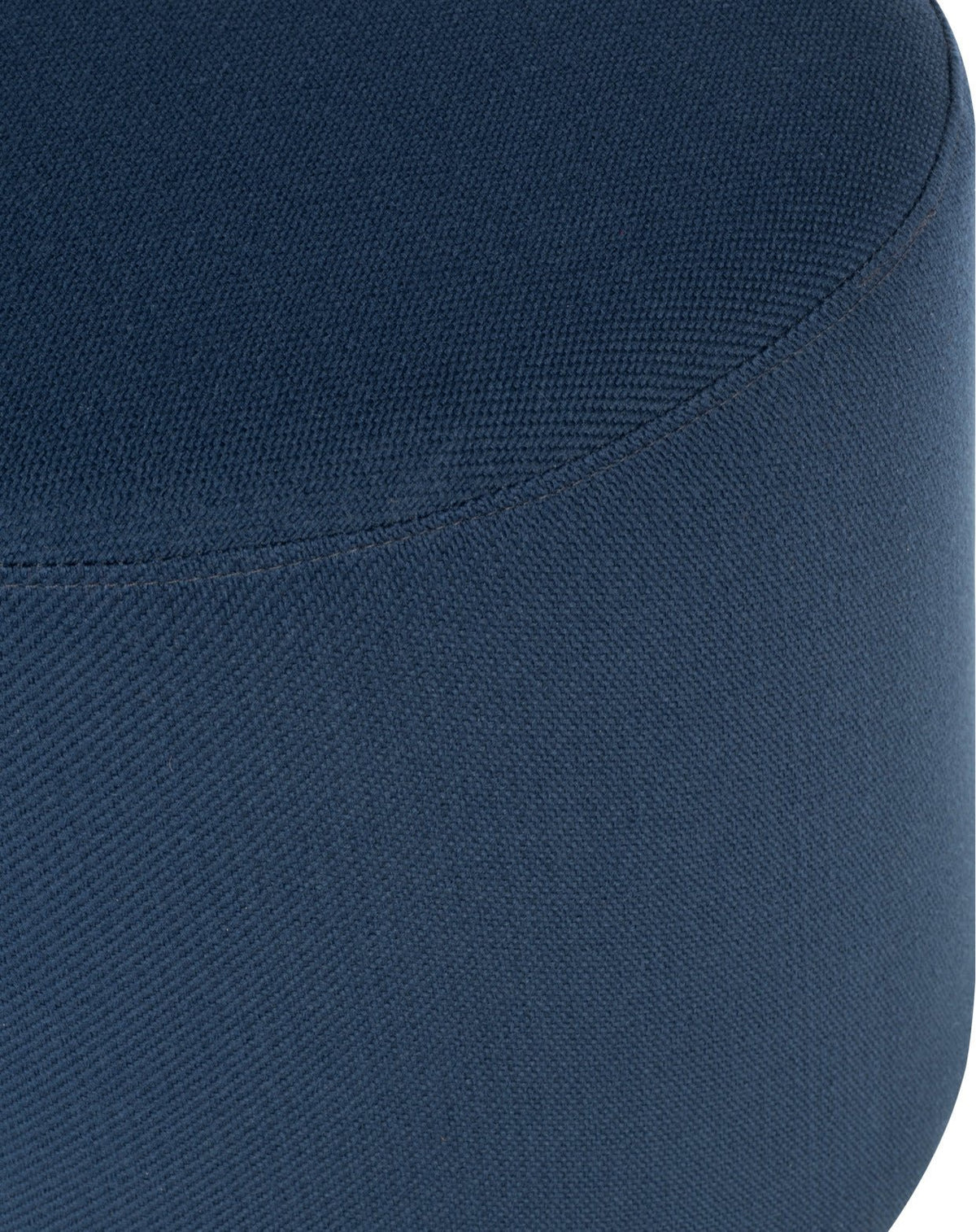 Pouf en laine bleu 25 cm Folk - noo.ma - The Cool Republic