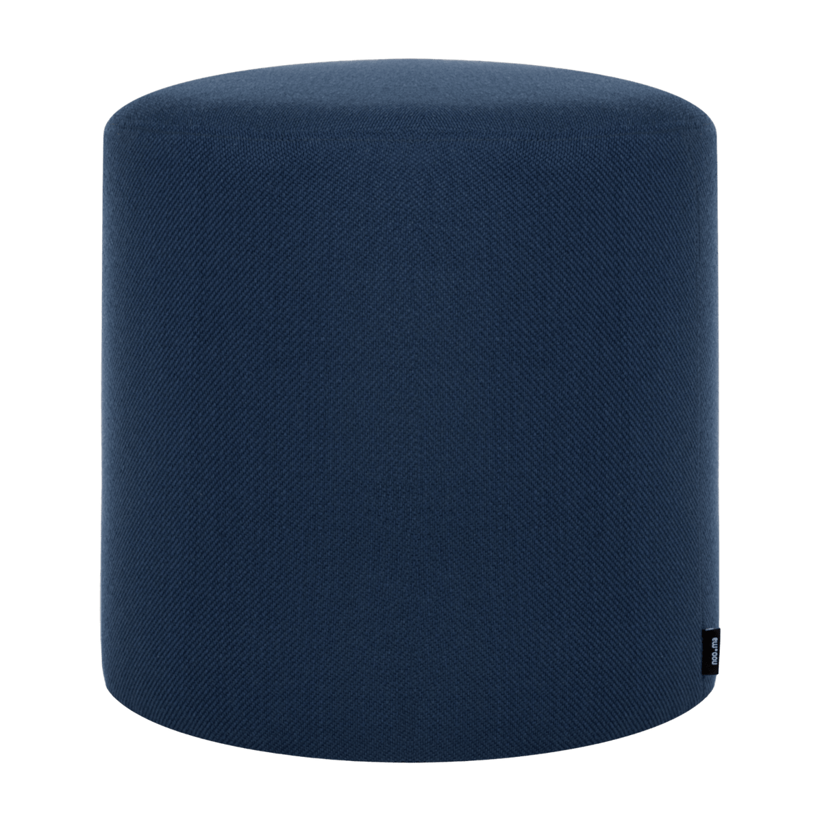 Pouf en laine bleu 40 cm Folk - noo.ma - The Cool Republic