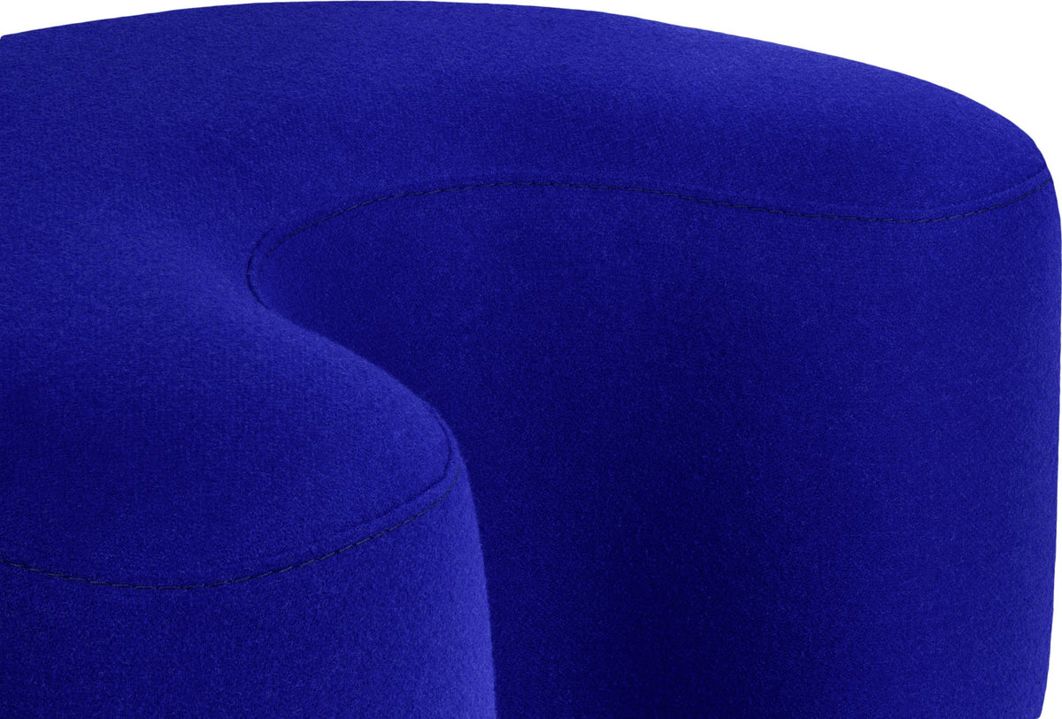 Pouf en laine myrtille Ü - noo.ma - The Cool Republic