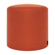 Pouf en laine terracotta 40 cm Folk - noo.ma - The Cool Republic