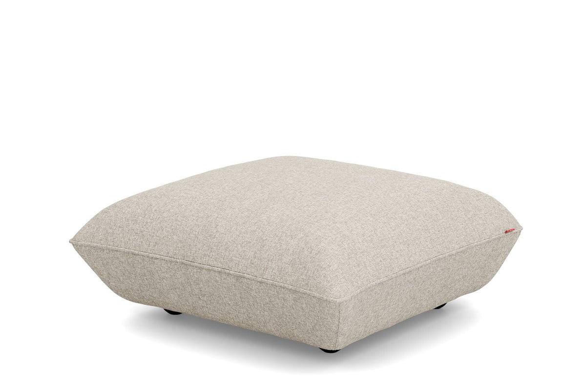 Pouf en polyester recyclé beige 108x108x44 cm Sumo Bouclé - Fatboy - The Cool Republic