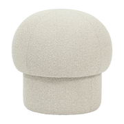 Pouf en polyester recyclé beige 50 cm Uno - Design House Stockholm - The Cool Republic