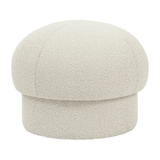 Pouf en polyester recyclé beige 65 cm Uno - Design House Stockholm - The Cool Republic
