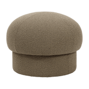 Pouf en polyester recyclé marron 65 cm Uno - Design House Stockholm - The Cool Republic