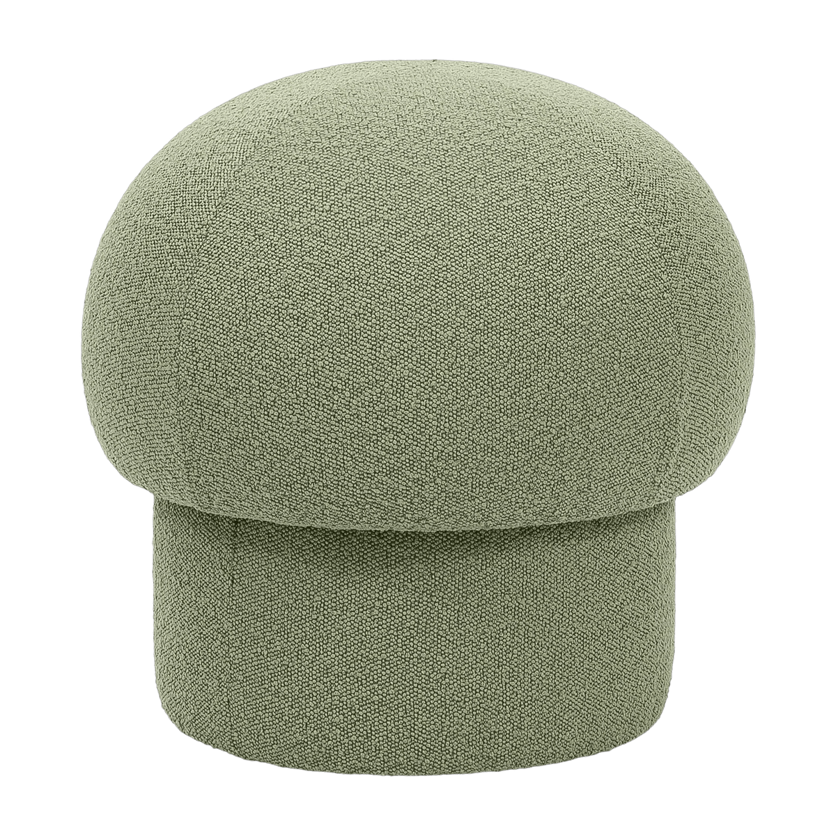 Pouf en polyester recyclé vert 50 cm Uno - Design House Stockholm - The Cool Republic