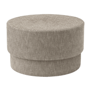 Pouf en tissu beige Silo medium Dusty Brown/Albagia 214 Albagia 214 - Normann Copenhagen - The Cool Republic