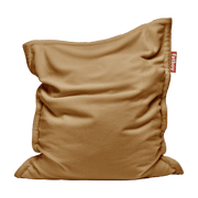 Pouf en tissu beige Slim Teddy Original - Fatboy - The Cool Republic