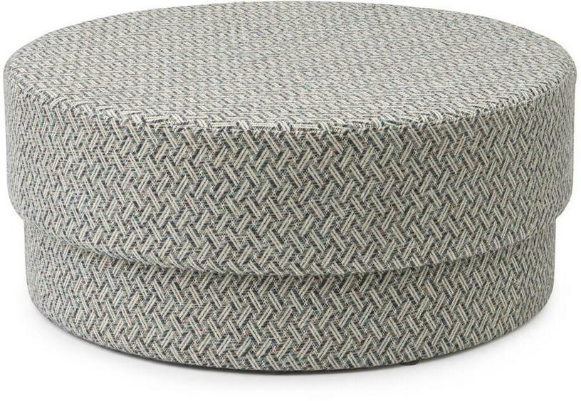Pouf en tissu bleu Silo large Riviera bleu/Wynwood 8 Wynwood 8 - Normann Copenhagen - The Cool Republic