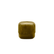 Pouf en velour moss 46cm S Circus - Normann Copenhagen - The Cool Republic