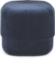 Pouf en velours 46 cm bleu foncé Circus foncé bleu - Normann Copenhagen - The Cool Republic
