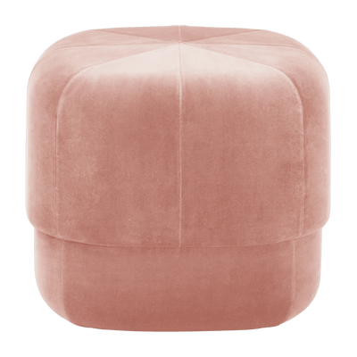 Pouf en velours 46 cm blush rose Circus Blush - Normann Copenhagen - The Cool Republic