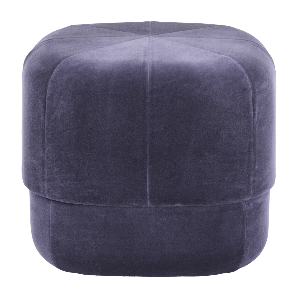Pouf en velours 46 cm violet Circus Purple - Normann Copenhagen - The Cool Republic