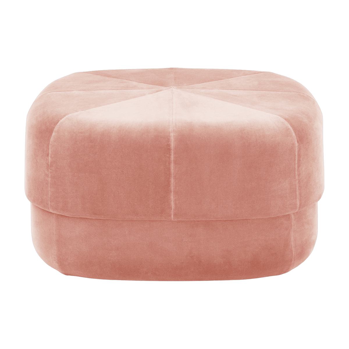 Pouf en velours 65 cm blush rose Circus Blush - Normann Copenhagen - The Cool Republic