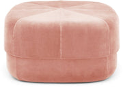 Pouf en velours 65 cm blush rose Circus Blush - Normann Copenhagen - The Cool Republic