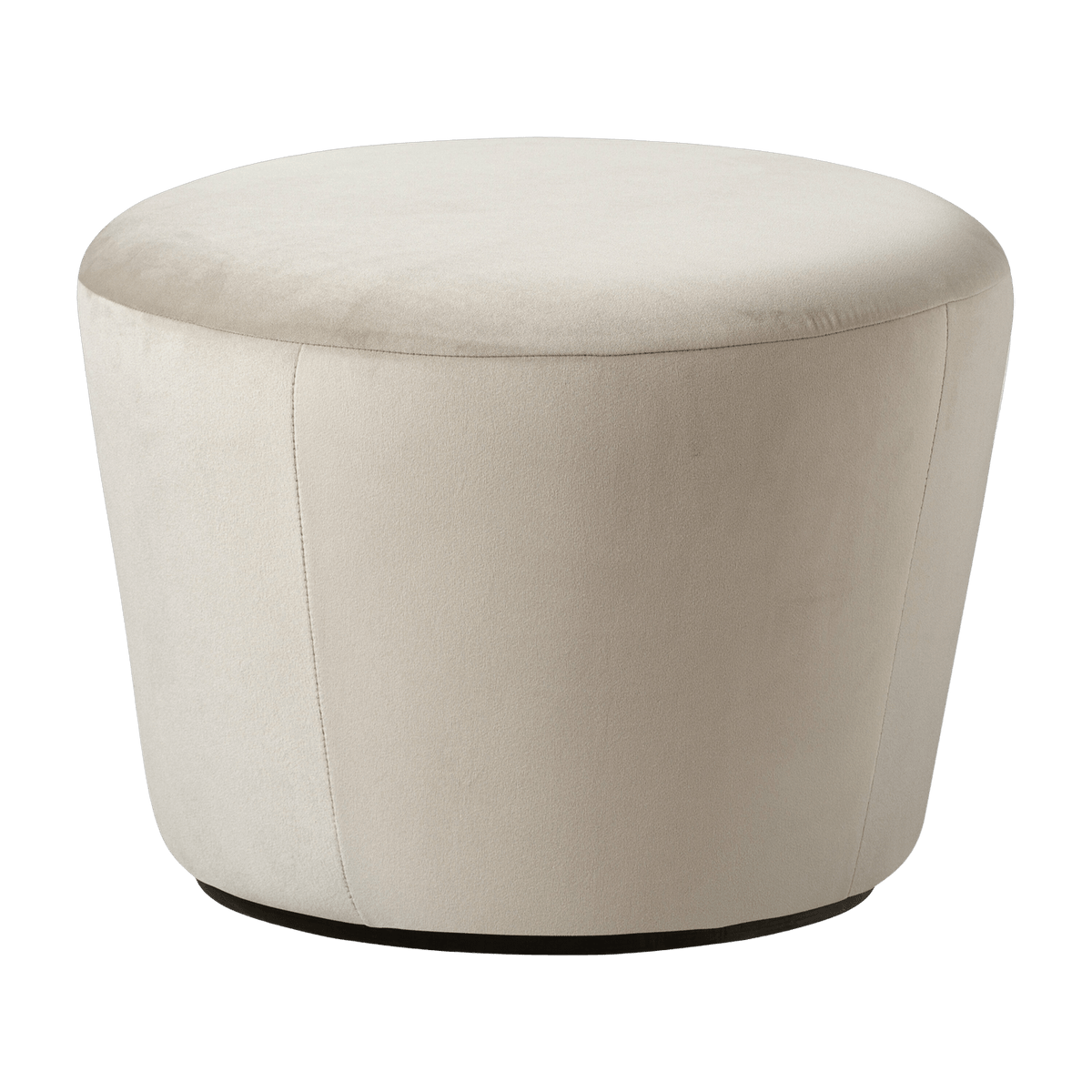 Pouf en velours beige Naïve - Emko - The Cool Republic