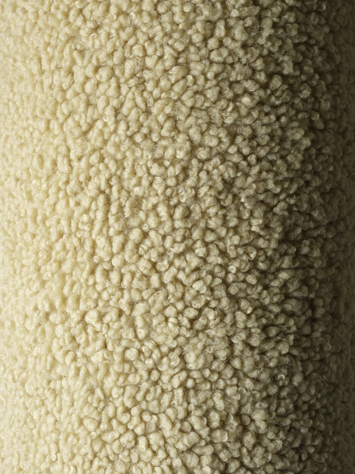 Pouf et repose-pieds en teddy bouclé verts 70x80x50cm Matcha - Wigiwama — vue 5