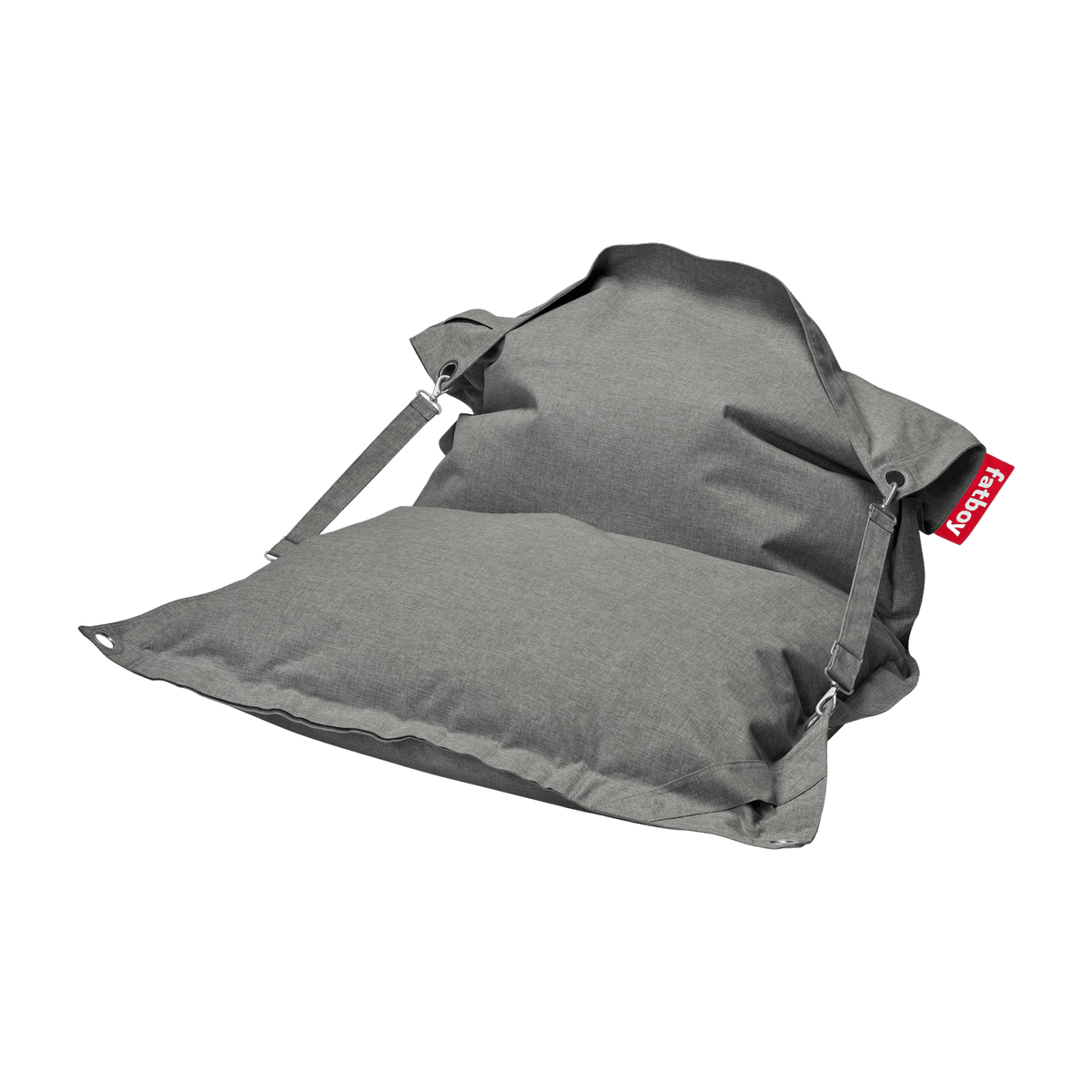 Pouf extérieur gris roche en tissu Buggle-Up - Fatboy - The Cool Republic