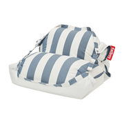Pouf flottant rayé bleu océan Original Floatzac - Fatboy - The Cool Republic