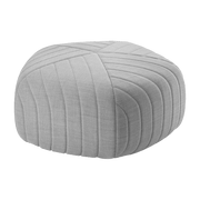 Pouf gris clair Five - Muuto - The Cool Republic