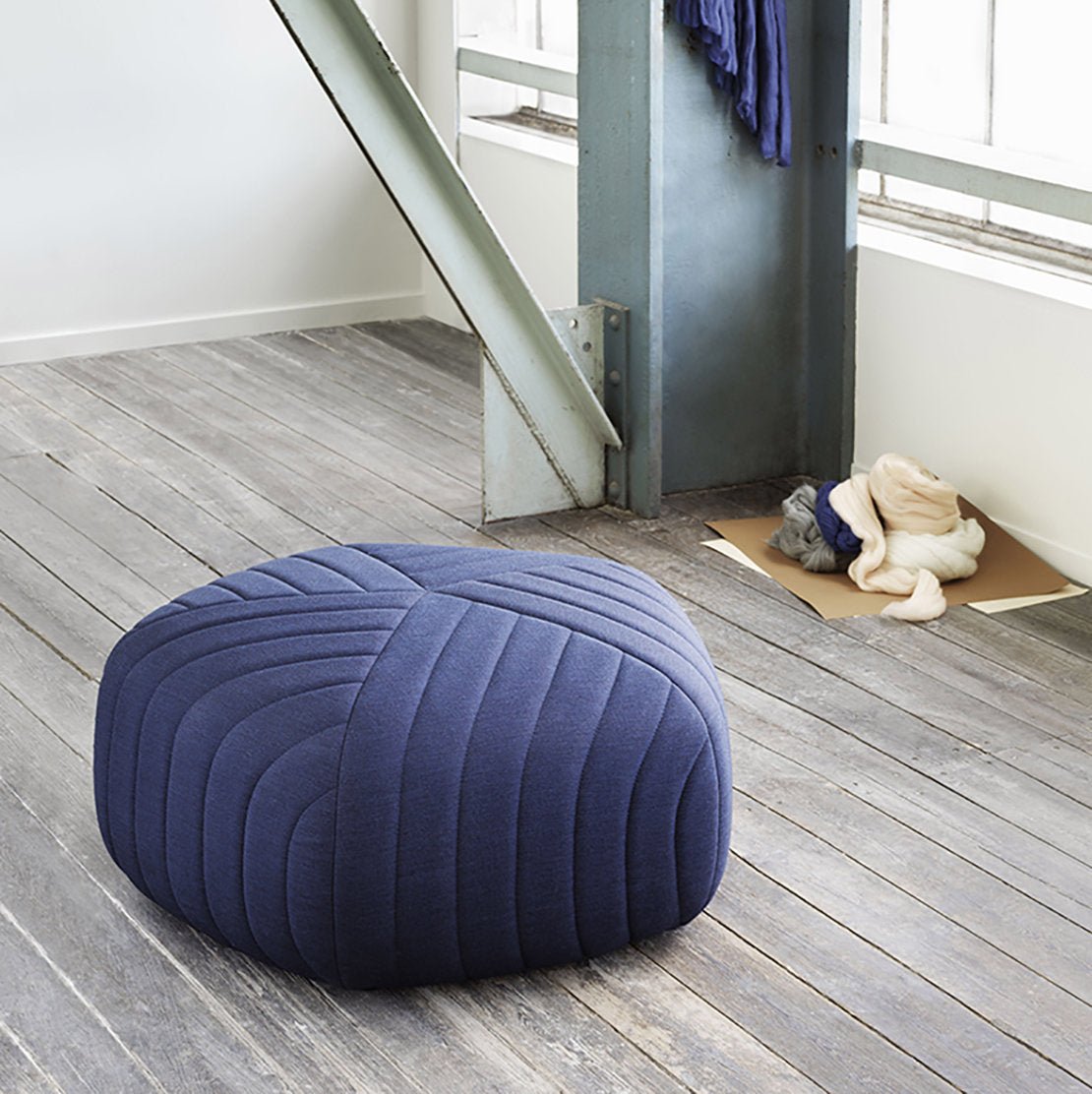 Pouf gris clair Five - Muuto - The Cool Republic