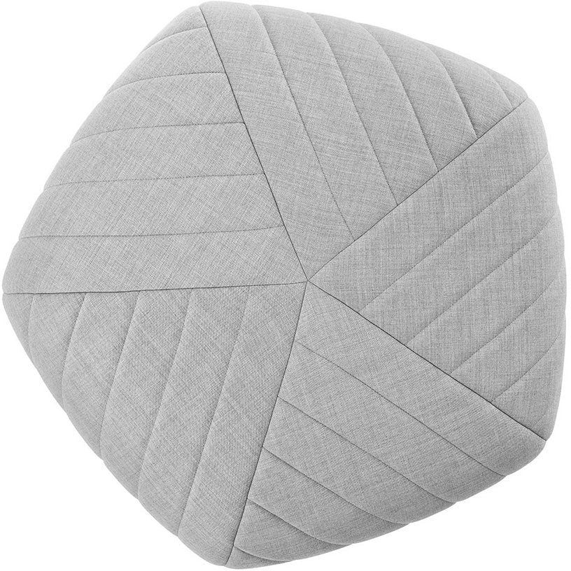Pouf gris clair Five - Muuto - The Cool Republic