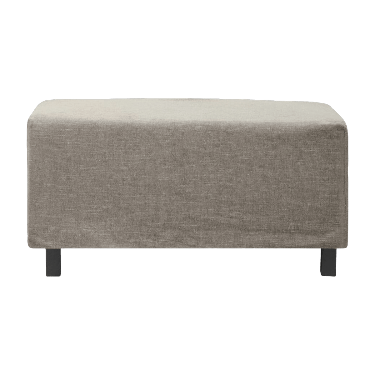Pouf Hdhazel Night Grey/Brown - House Doctor - The Cool Republic