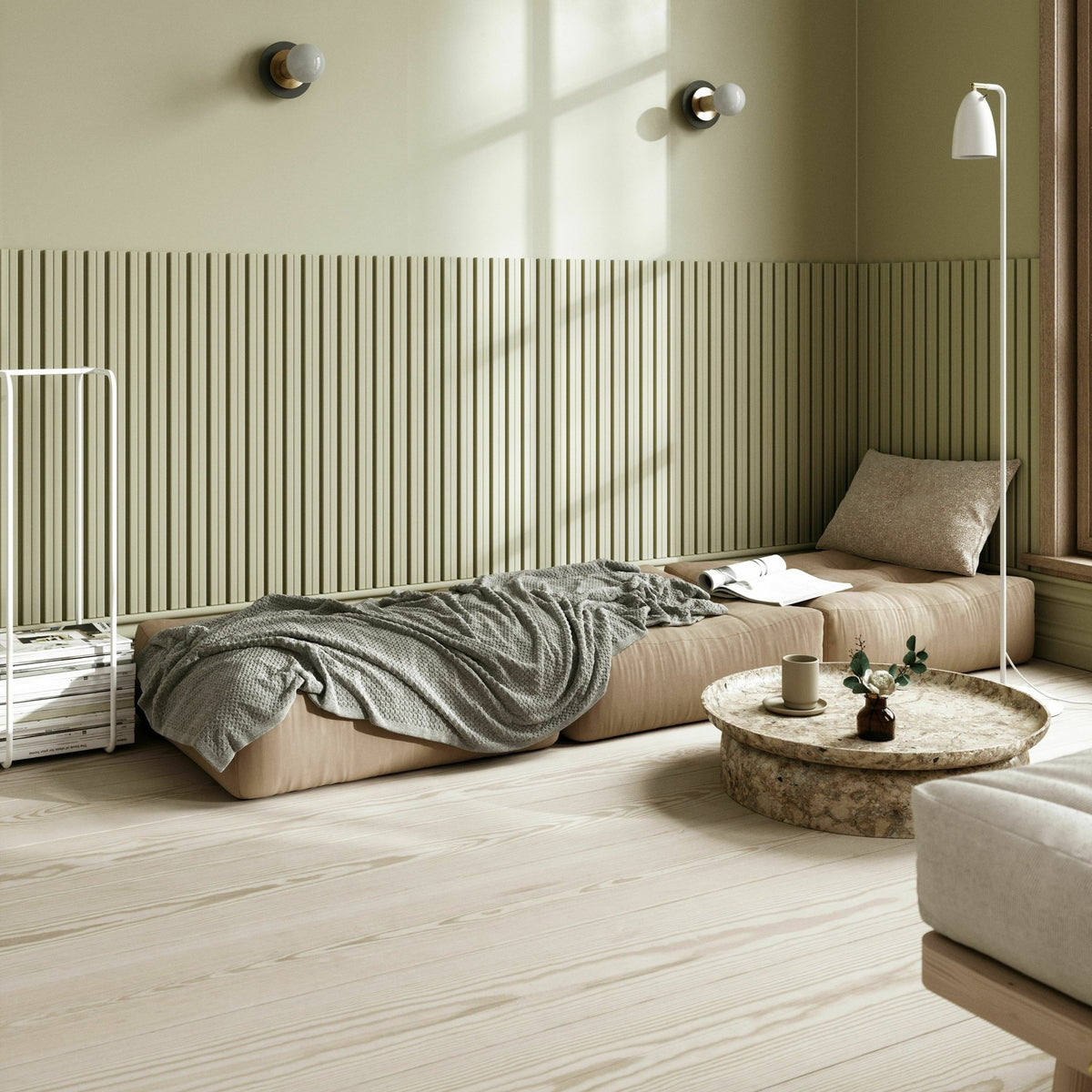 Pouf jaune More - Karup Design - The Cool Republic