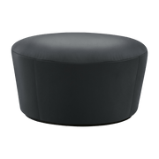 Pouf large en cuir noir Naïve - Emko - The Cool Republic