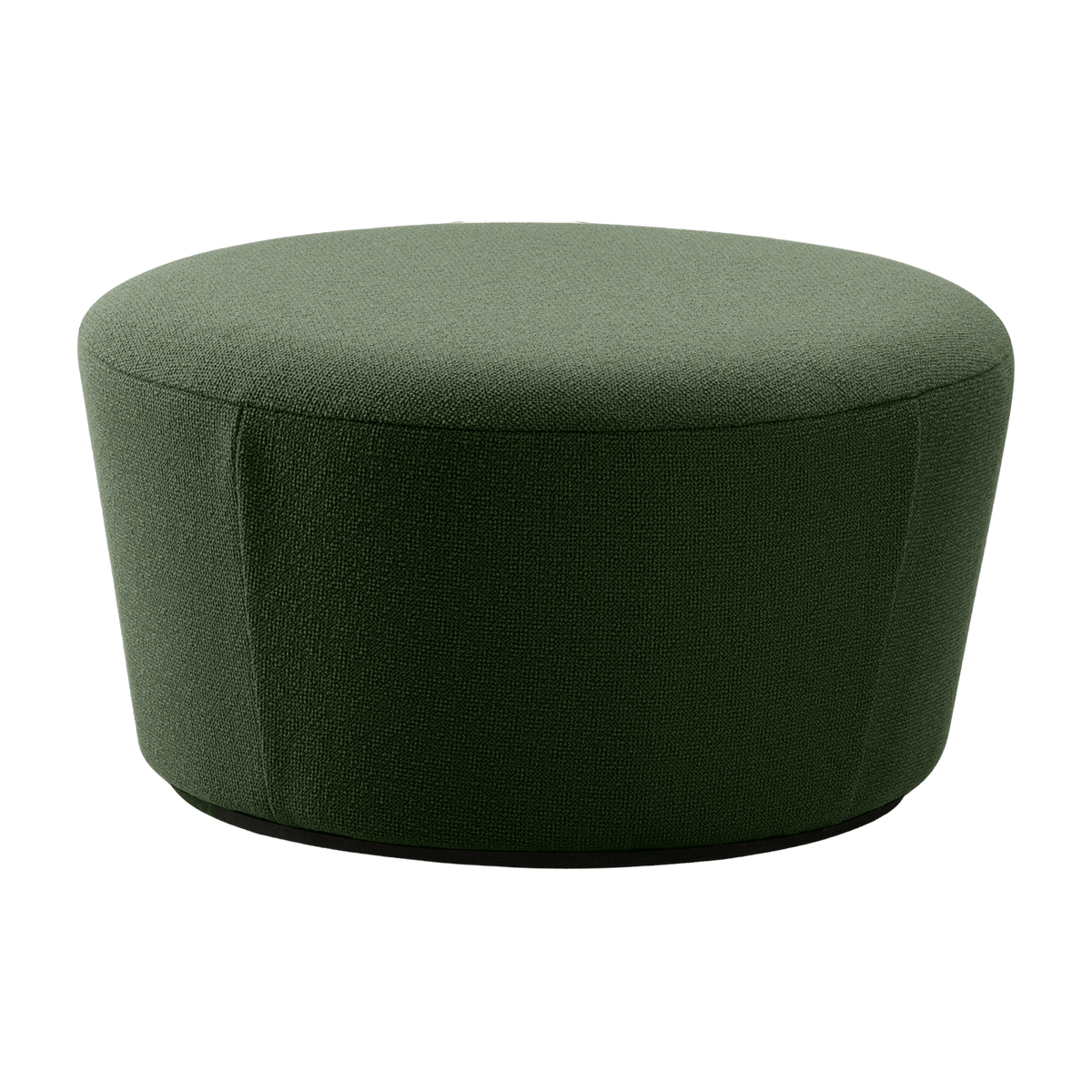 Pouf large en tissu vert Naïve - Emko - The Cool Republic
