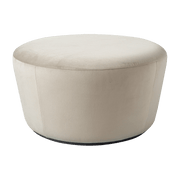Pouf large en velours beige Naïve - Emko - The Cool Republic