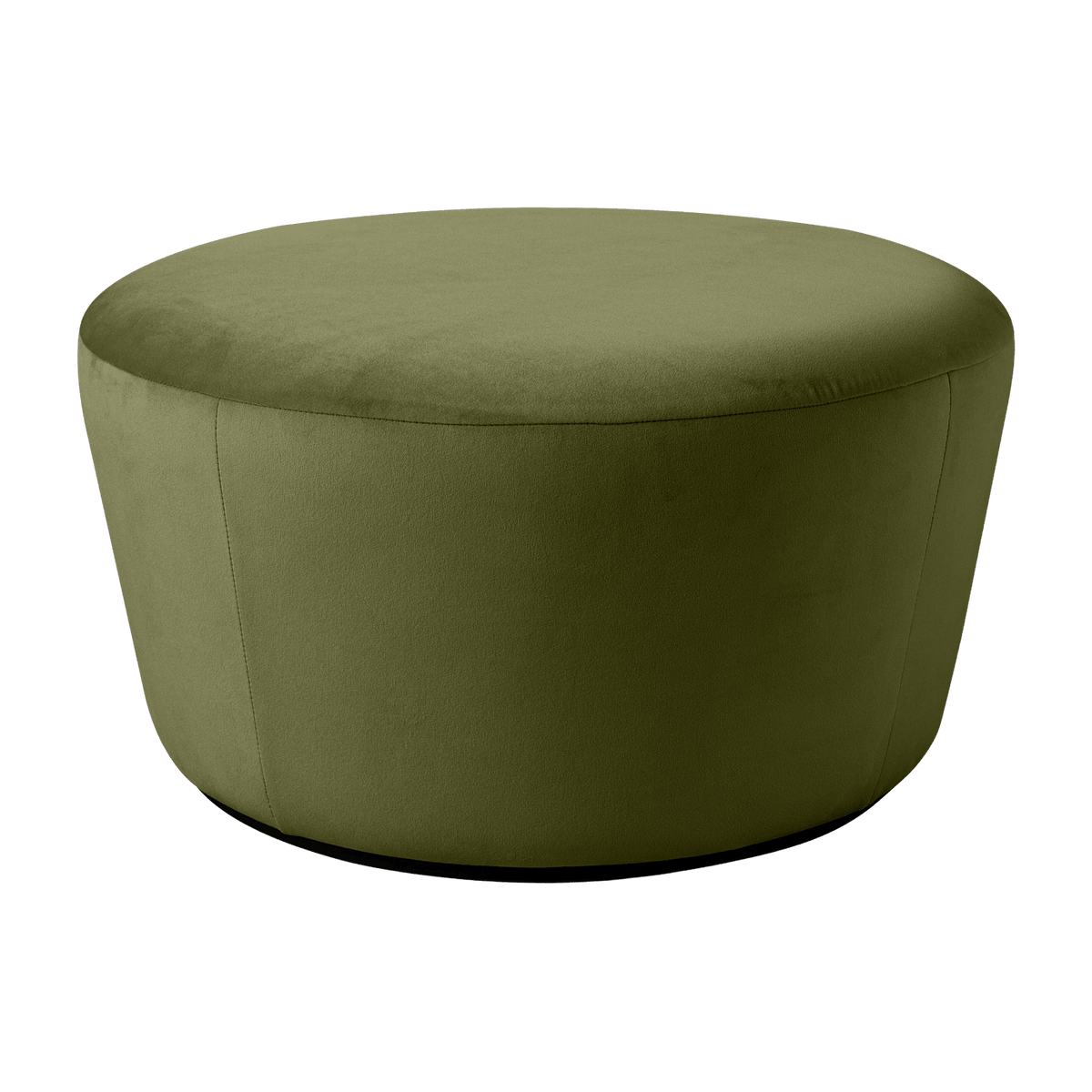 Pouf large en velours vert Naïve - Emko - The Cool Republic