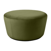 Pouf large en velours vert Naïve - Emko - The Cool Republic