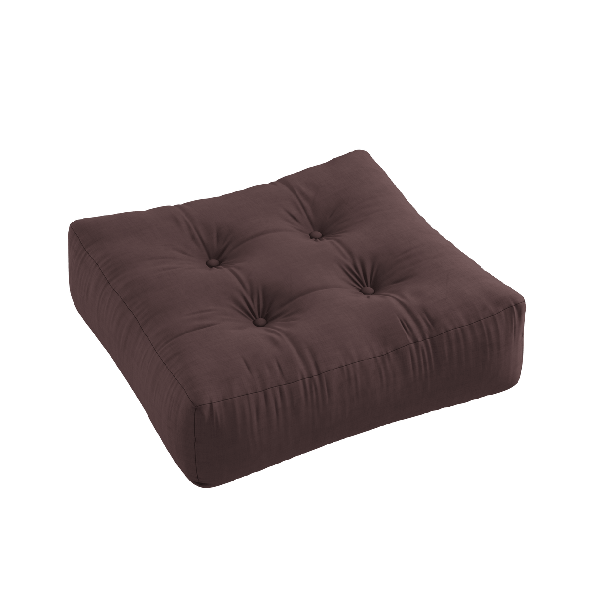 Pouf marron 70x22cm More - Karup Design - The Cool Republic
