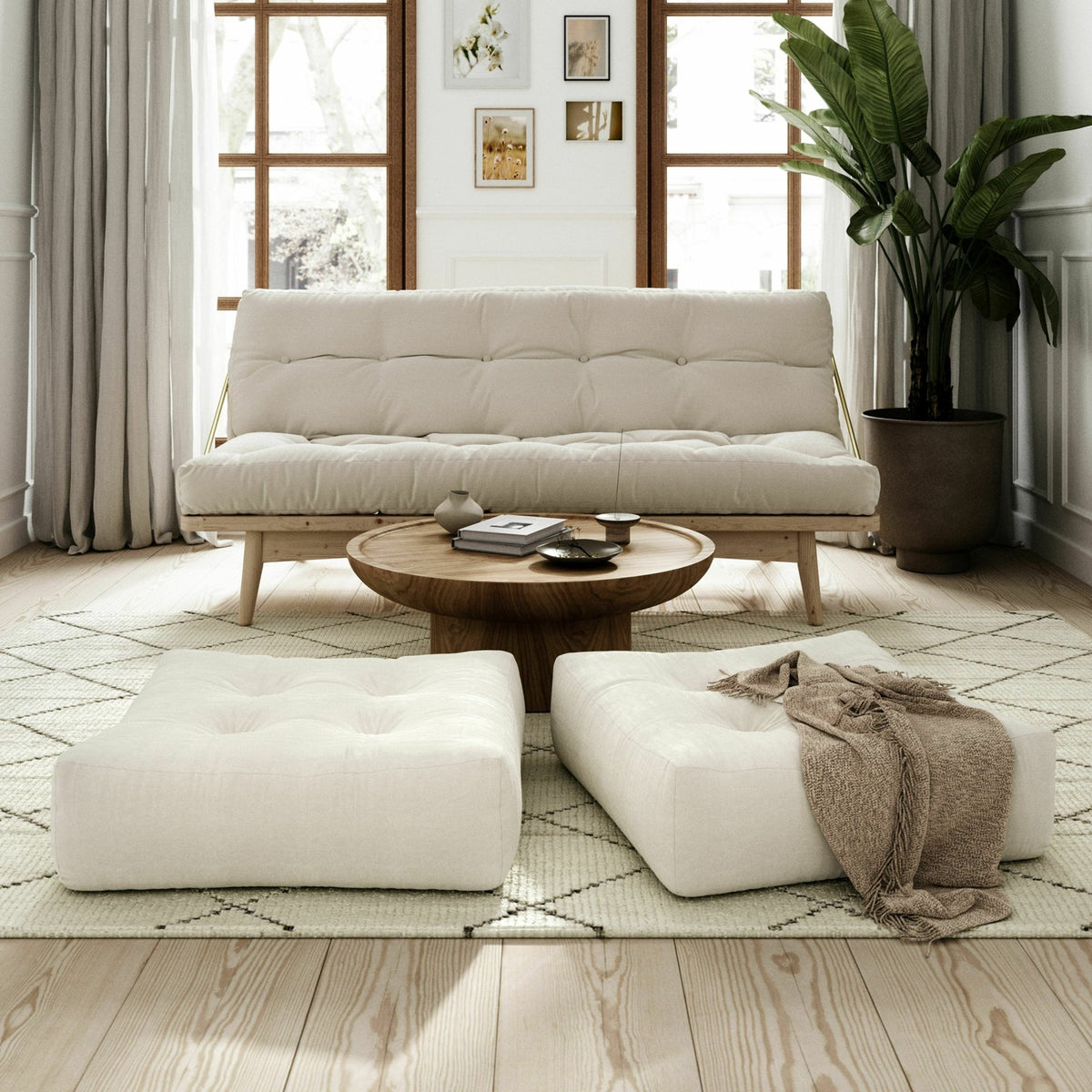 Pouf mocca More - Karup Design - The Cool Republic