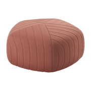 Pouf orange tangerine Five - Muuto - The Cool Republic