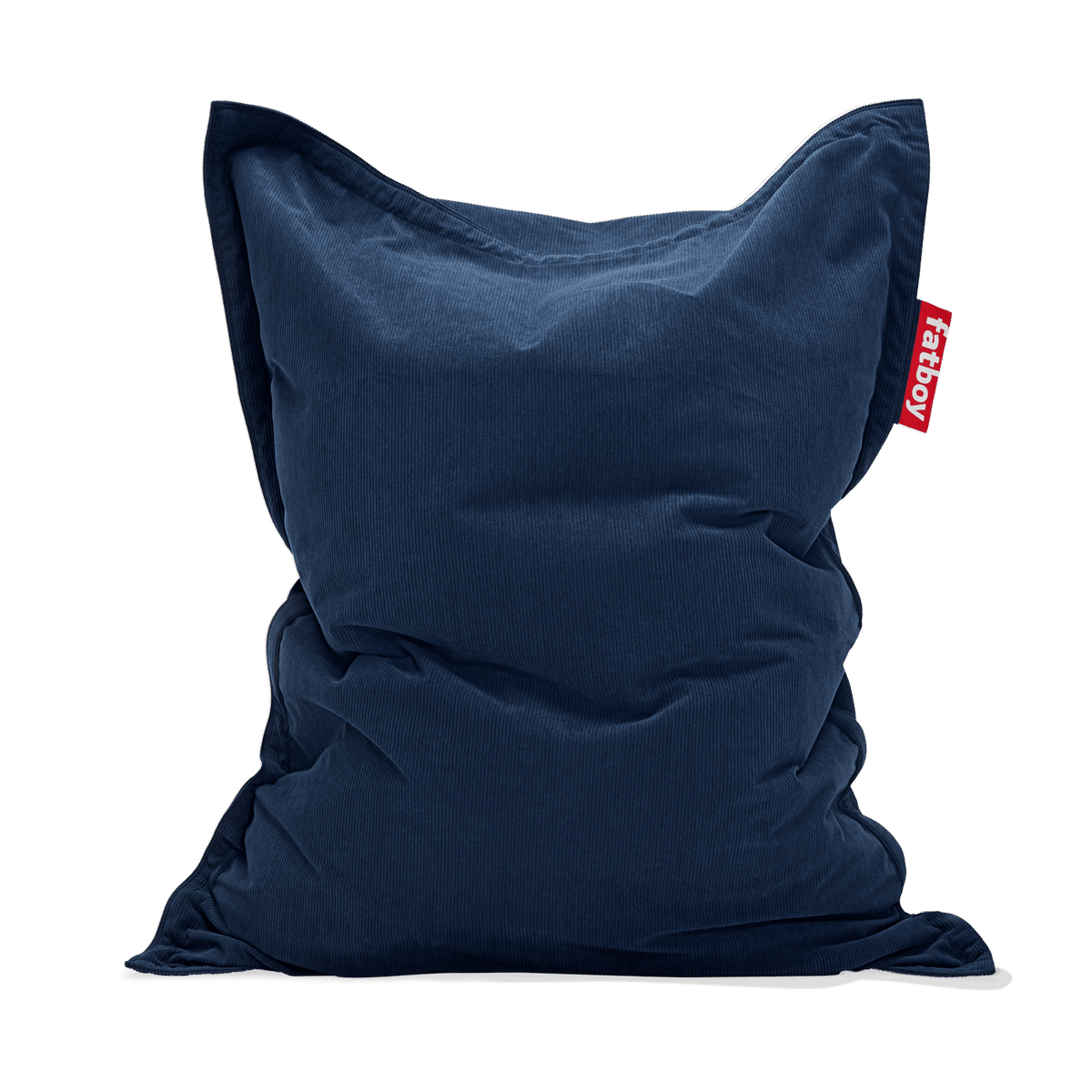 Pouf original recyclé deep blue Slim cord - Fatboy - The Cool Republic