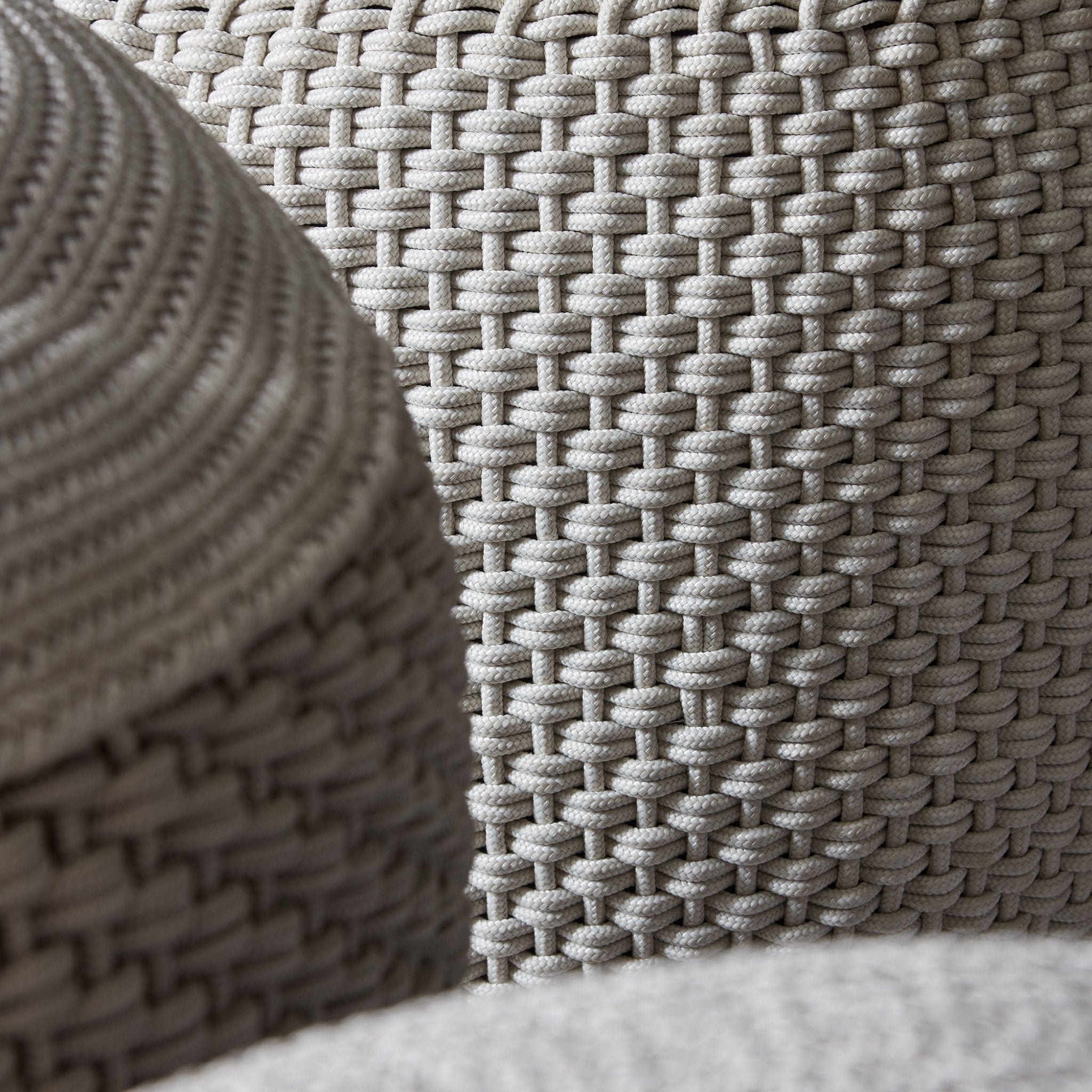 Pouf taupe Berenice - Meme Design - The Cool Republic