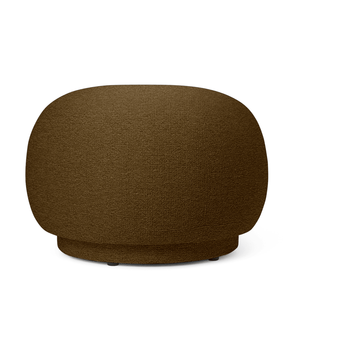 Pouf tonus marron 60 x 41 cm Rico - Ferm living - The Cool Republic