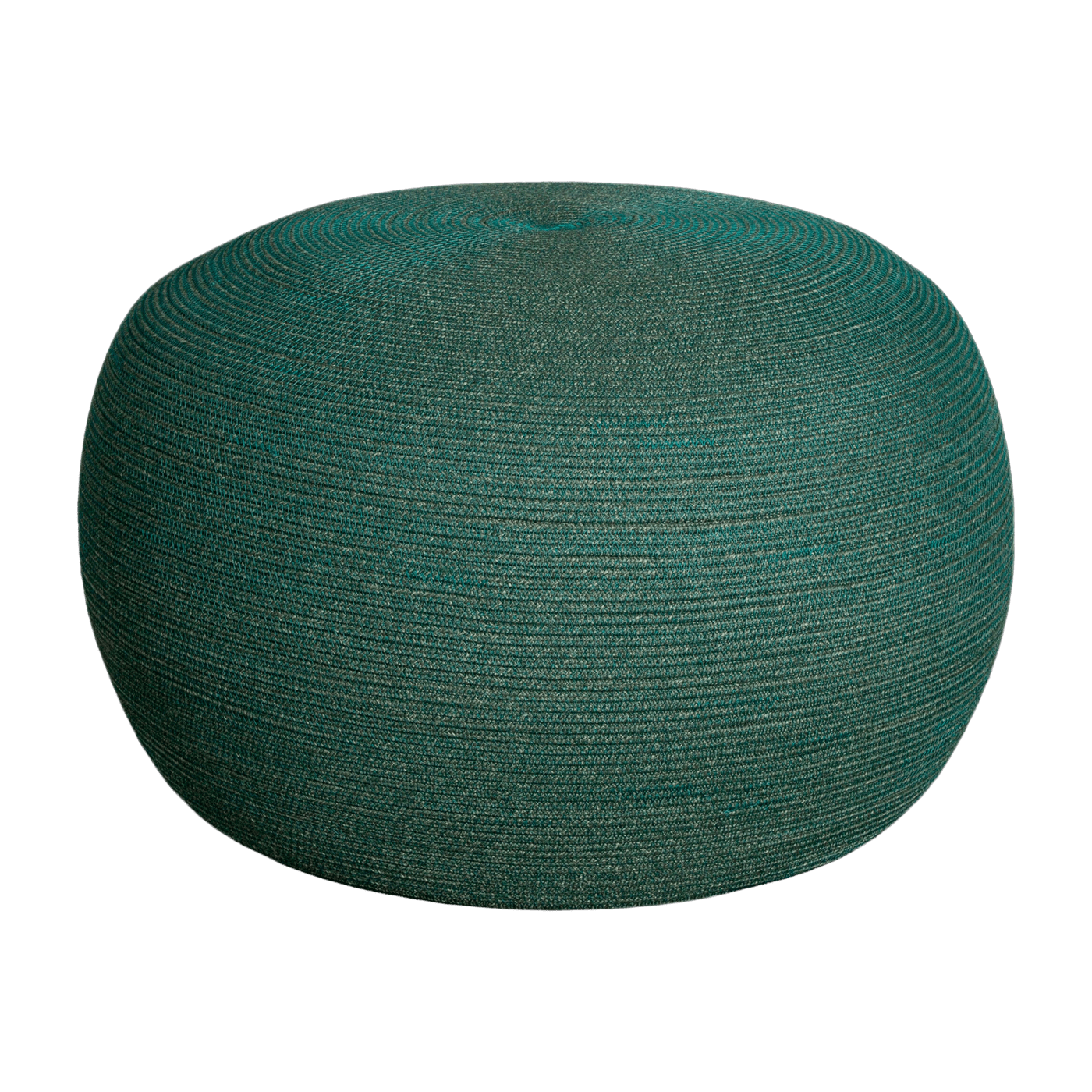Pouf vert 43 cm Circle - Cane-Line - The Cool Republic