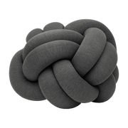 Pouf XL en acrylique et laine gris Knot - Design House Stockholm - The Cool Republic